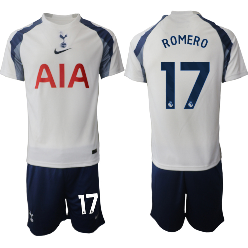 Men 2025-2026 Club Tottenham home White #17 Soccer Jersey